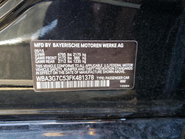 WBA3G7C53FK481378 BMW 328 XI