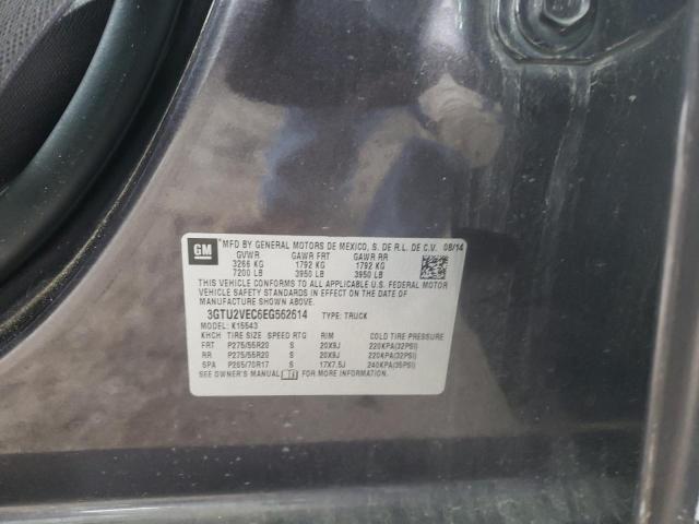3GTU2VEC6EG562614 GMC Sierra K1500 Slt