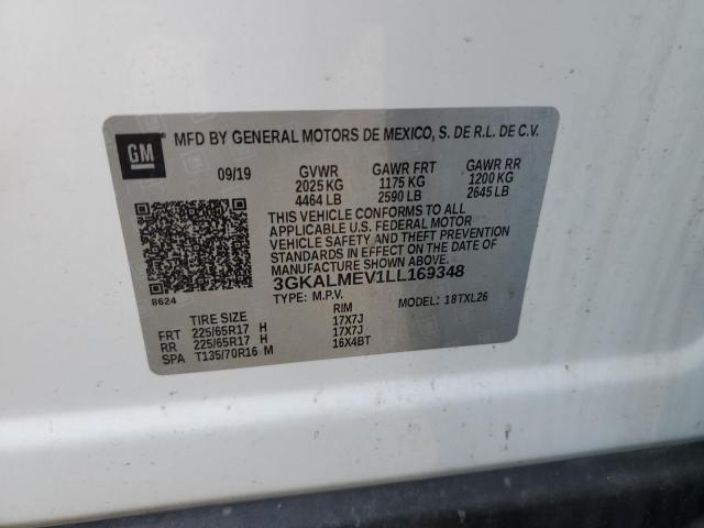 3GKALMEV1LL169348 GMC Terrain Sle