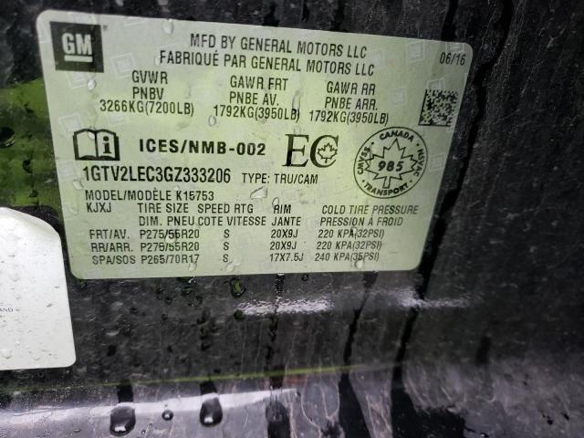1GTV2LEC3GZ333206 GMC Sierra K1500