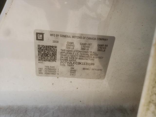 2GTV2LEC3K1131189 GMC Sierra Limited K1500