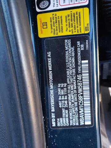 WBAVM1C58FVW58746 BMW X1 Sdrive28i