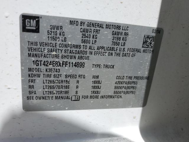 1GT424E8XFF114899 GMC Sierra K3500 Denali
