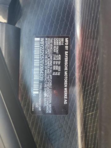 WBY2Z2C57EVX64339 BMW I8