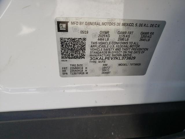 3GKALPEV7KL373829 GMC Terrain Slt