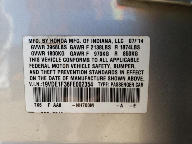 19VDE1F36FE002354 Acura ILX 20