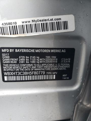 WBXHT3C38H5F80779 BMW X1 Xdrive28i