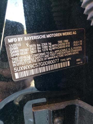 5UXWX9C57G0D80077 BMW X3 Xdrive28i