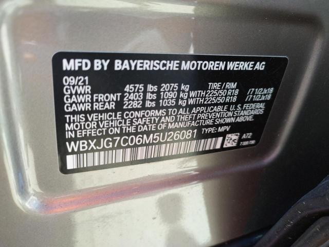 WBXJG7C06M5U26081 BMW X1 Sdrive28i