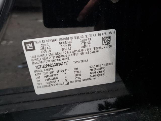 3GTU2PEC5GG347417 GMC Sierra K1500 Denali