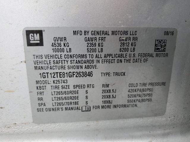 1GT12TE81GF263846 GMC Sierra K2500 Slt