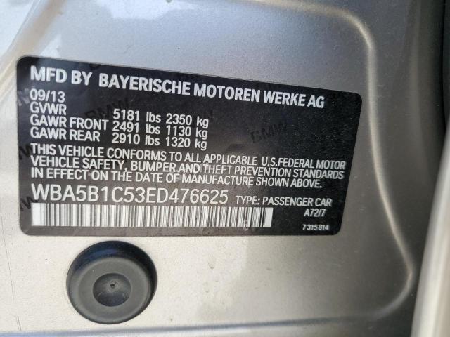 WBA5B1C53ED476625 BMW 535 I