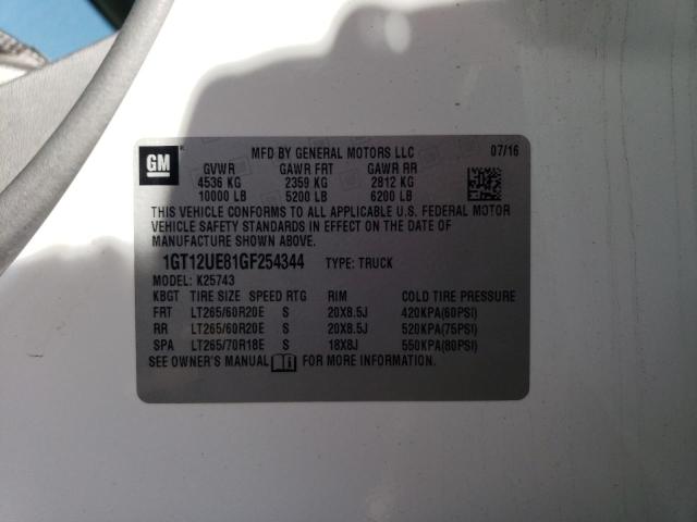 1GT12UE81GF254344 GMC Sierra K2500 Denali