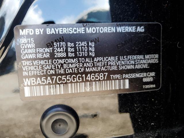 WBA5A7C55GG146587 BMW 528 XI