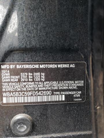 WBA5B3C59FD542690 BMW 535 XI