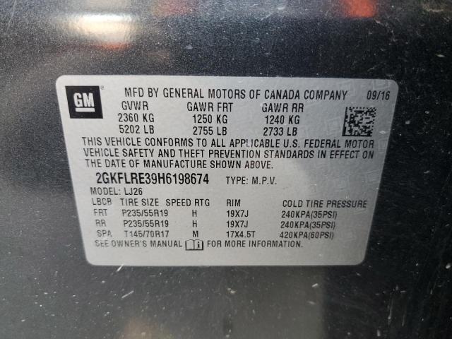 2GKFLRE39H6198674 GMC Terrain Denali