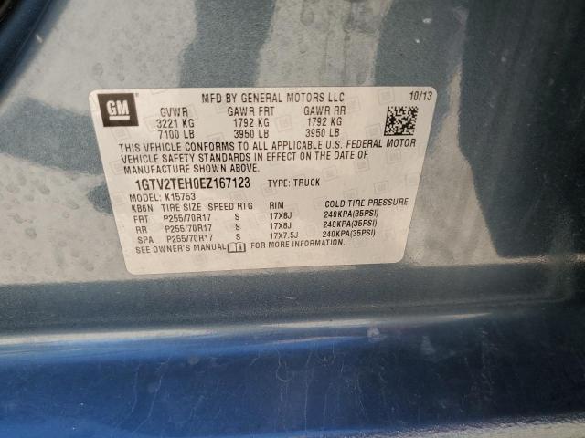 1GTV2TEH0EZ167123 GMC Sierra K1500