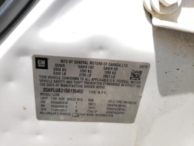 2GKFLUE31G6136462 GMC Terrain Slt