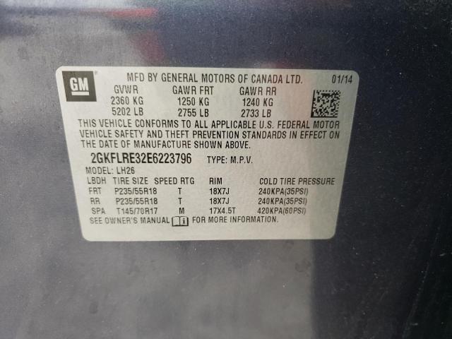 2GKFLRE32E6223796 GMC Terrain Sle