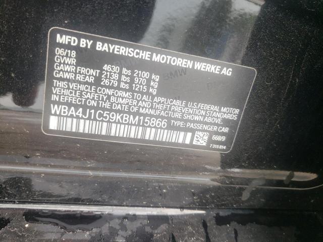 WBA4J1C59KBM15866 BMW 430i Gran Coupe