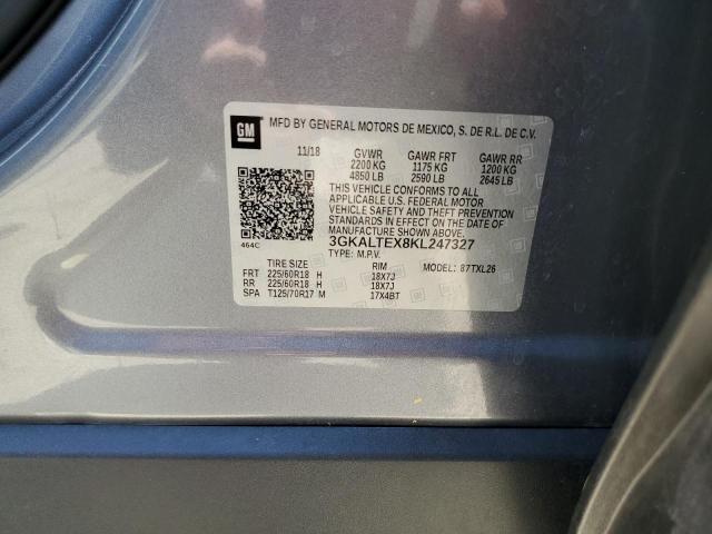 3GKALTEX8KL247327 GMC Terrain Sle