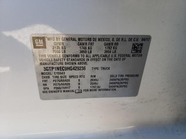 3GTP1NEC9HG429236 GMC Sierra C1500 Slt