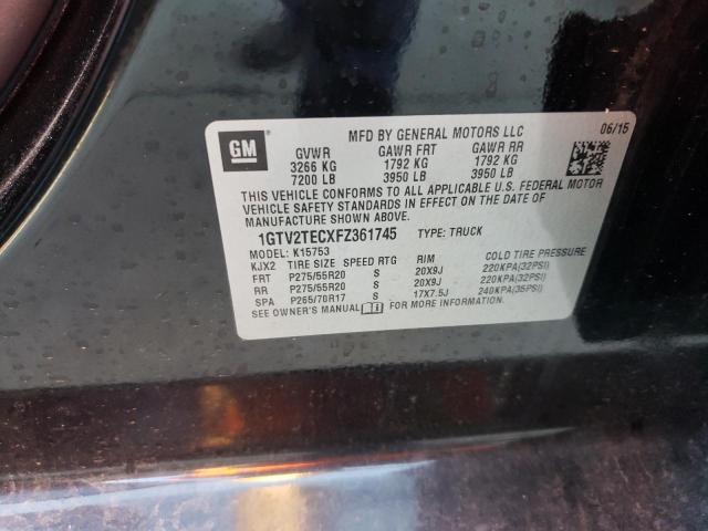 1GTV2TECXFZ361745 GMC Sierra K1500