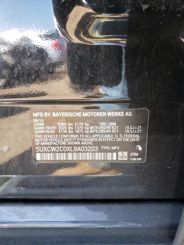 5UXCW2C0XL9A03203 BMW X7 Xdrive40i