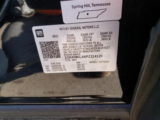 1GKKNKL4XPZ114120 GMC ACADIA SLE