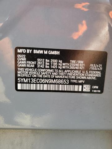 5YM13EC06N9M68653 BMW X3 M