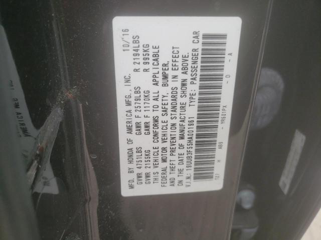 19UUB3F55HA001961 Acura TLX TECH