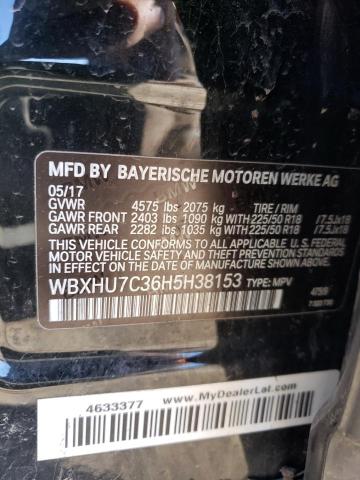 WBXHU7C36H5H38153 BMW X1 Sdrive28i