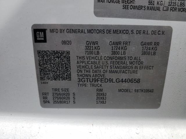 3GTU9FED9LG440658 GMC Sierra K1500 Denali