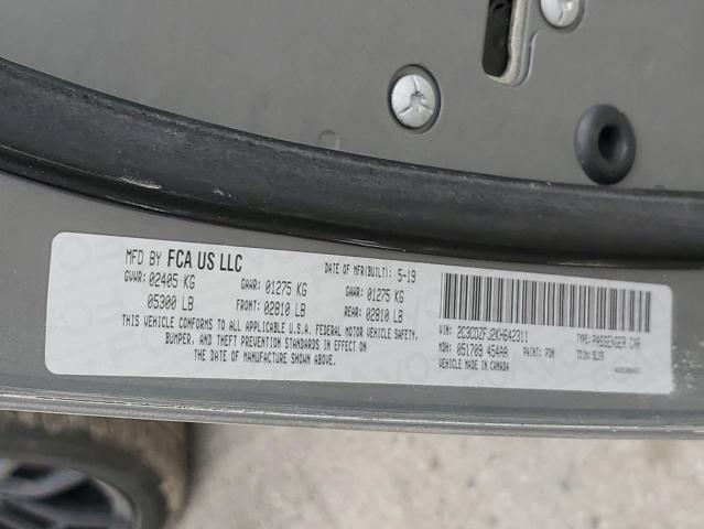 2C3CDZFJ2KH642311 Dodge Challenger R/t Scat Pack