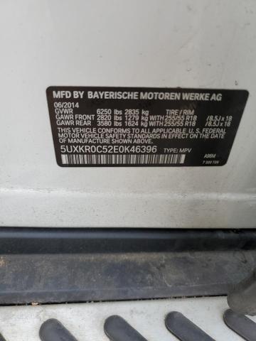 5UXKR0C52E0K46396 BMW X5 Xdrive35i