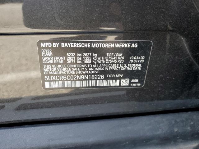 5UXCR6C02N9N18226 BMW X5 Xdrive40i