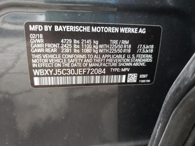 WBXYJ5C30JEF72084 BMW X2 Xdrive28i
