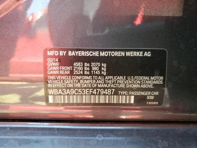 WBA3A9C53EF479487 BMW 335 I
