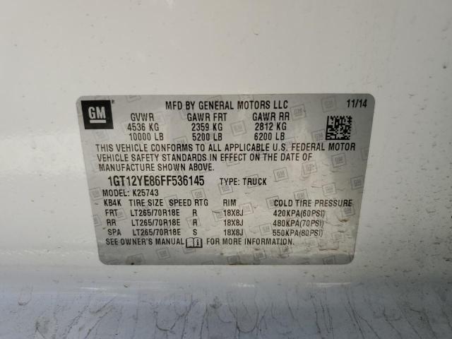 1GT12YE86FF536145 GMC Sierra K2500 Sle