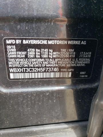 WBXHT3C32H5F73746 BMW X1 Xdrive28i