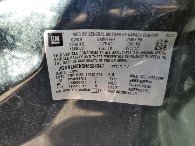 2GKALNEK6H6324340 GMC Terrain Sle