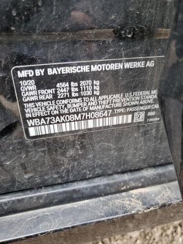 WBA73AK08M7H08647 BMW 228XI