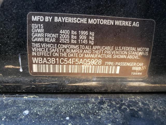WBA3B1C54F5A05928 BMW 320 I