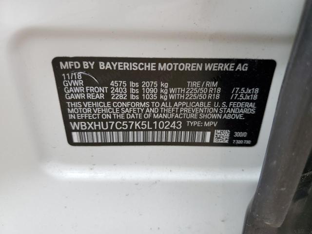 WBXHU7C57K5L10243 BMW X1 Sdrive28i