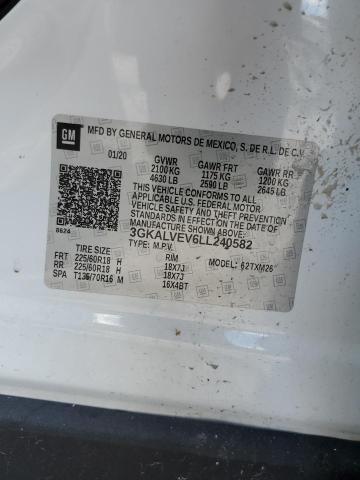 3GKALVEV6LL240582 GMC Terrain Slt
