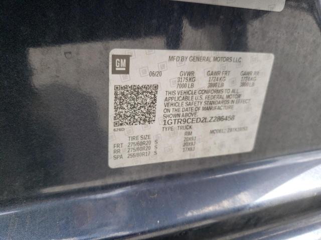 1GTR9CED2LZ286458 GMC Sierra K1500 Elevation