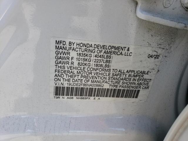 19UDE2F86NA008862 Acura Ilx Premium A-spec