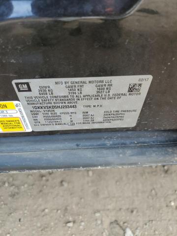 1GKKVSKD5HJ293443 GMC Acadia Limited Slt-2