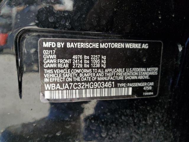 WBAJA7C32HG903461 BMW 530 XI