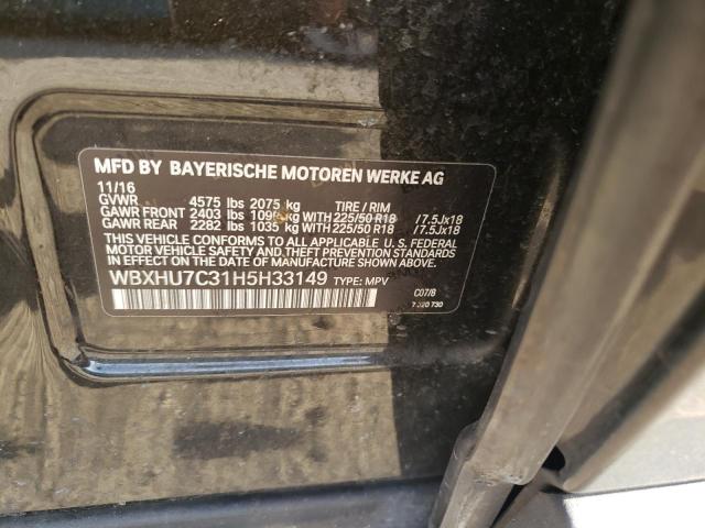 WBXHU7C31H5H33149 BMW X1 Sdrive28i